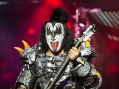Rock band Kiss have cancelled four tour dates after co-lead singer Gene Simmons tested positive for Covid-19 (Katja Ogrin/PA)