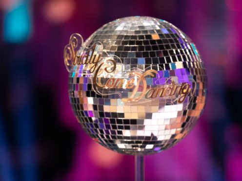 BBC handout photo of the Glitterball trophy (BBC/PA)