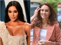 Kim Kardashian West has revealed she was left in tears after being compared to the Duchess of Cambridge while she was pregnant (PA)