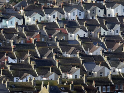 The average UK property price hit a record high of £262,954 in August, according to Halifax (Gareth Fuller/PA)
