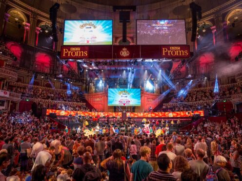 The CBeebies Prom at the Royal Albert Hall (Guy Levy/PA)