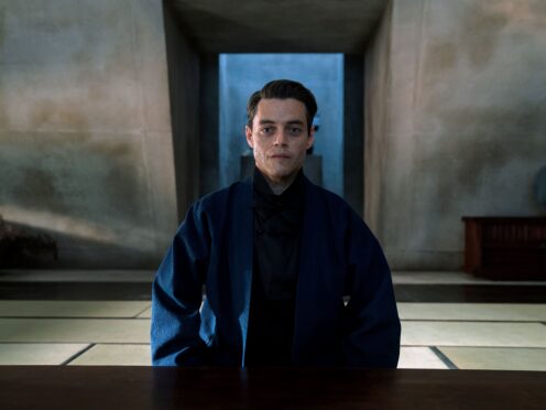 Rami Malek playing Safin in the new Bond film No Time To Die (Nicole Dove/PA)