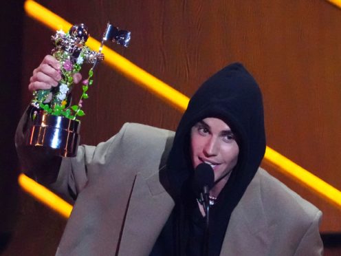 Justin Bieber was among the winners at the MTV Video Music Awards (Charles Sykes/Invision/AP)