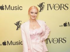 Grace Chatto of Clean Bandit during the Ivor Novello Awards at Grosvenor House in London (Dominic Lipinski/PA)