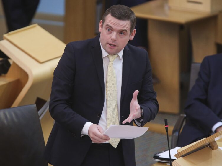 The Tory leader said parts of the scheme had been ‘left to the last minute’ (Fraser Bremner/Daily Mail/PA)