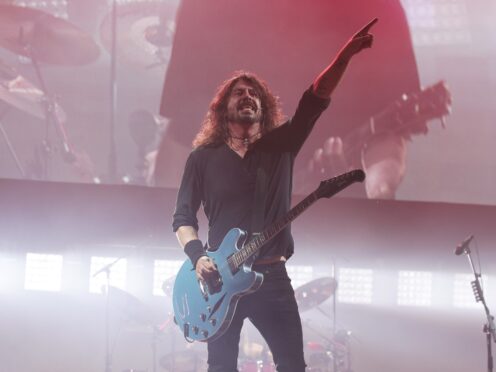Dave Grohl of Foo Fighters (Yui Mok/PA)