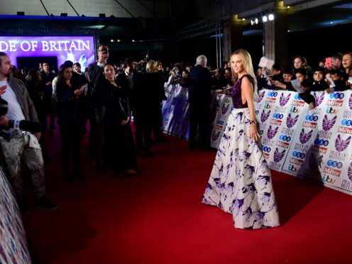 Amanda Holden attending the Pride of Britain Awards 2017 (Ian West/PA)
