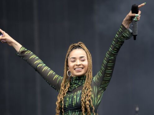 Ella Eyre performing at the TRNSMT Festival (Lesley Martin/PA)