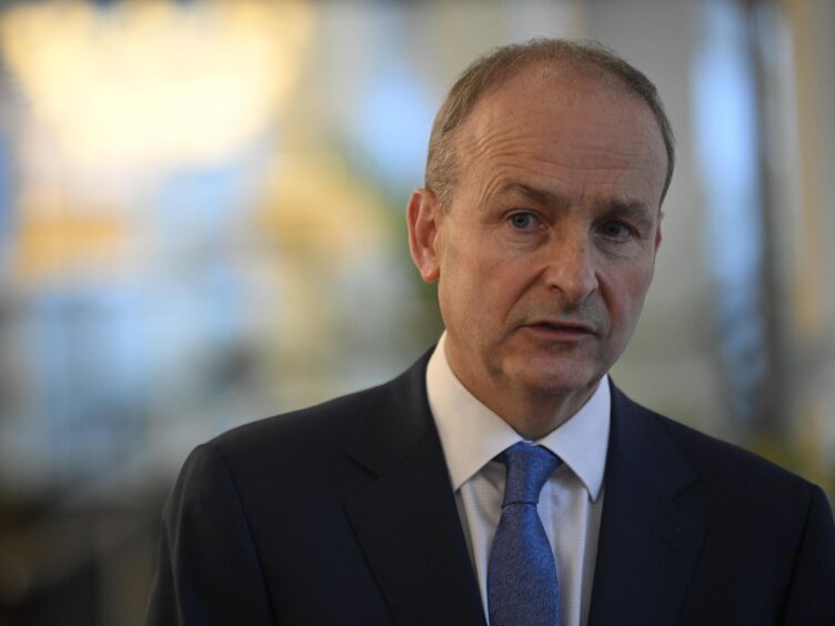 Taoiseach Michael Martin (PA)