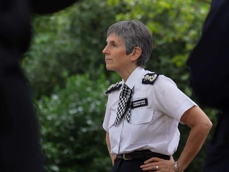 Metropolitan Police Commissioner Dame Cressida Dick (Elsa Keep/PA)