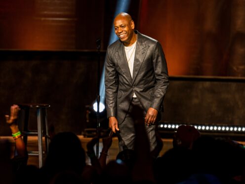 Comedian Dave Chappelle has been criticised by a leading LGBT advocacy group for jokes about trans people in his latest stand-up special (Mathieu Bitton/Netflix/PA)