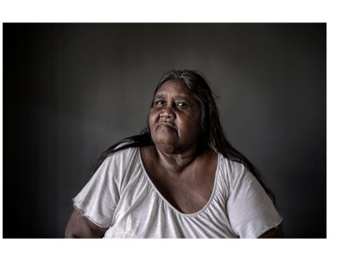 An image from David Prichard’s series Tribute To Indigenous Stock Women (David Prichard/PA)