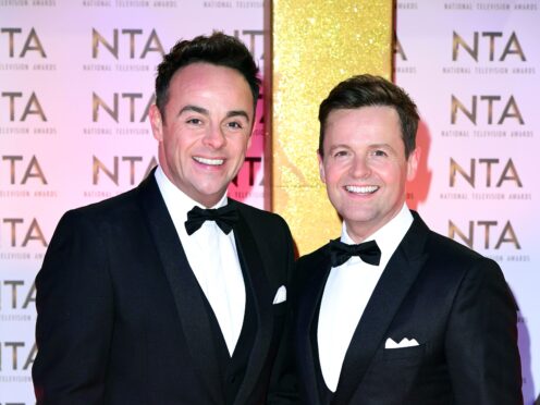 Anthony McPartlin (left) and Declan Donnelly (Ian West/PA)