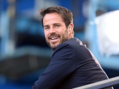 Former England footballer Jamie Redknapp has welcomed his first child, a son named Raphael Anders Redknapp, with model Frida Andersson (PA)