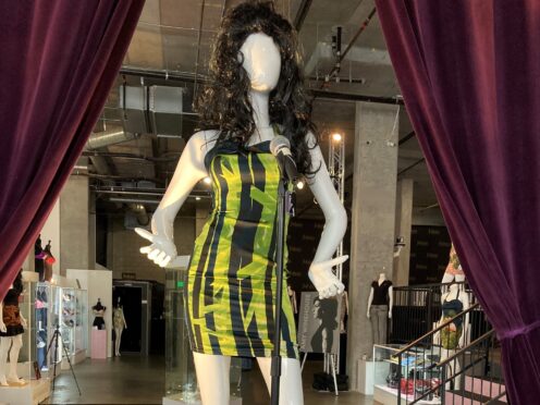 The dress worn by Amy Winehouse during her final stage performance has sold for more than 243,000 dollars (£180,000) during an auction of the late singer’s estate (PA)