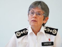 Metropolitan Police Commissioner Dame Cressida Dick (Ian West/PA)