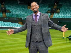 Will Smith during a photocall for King Richard at Wimbledon (Ian West/PA)