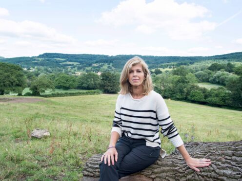 Kate Garraway in Walking With… (Tim Smith/BBC)