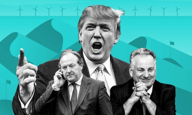 Trump at Menie: The untold tales of intrigue, threats of violence and destroyed friendships