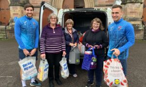 Generosity praised as Staggies deliver items from foodbank drive to local church