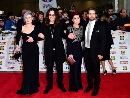 Kelly, Ozzy, Sharon and Jack Osbourne (Ian West/PA)