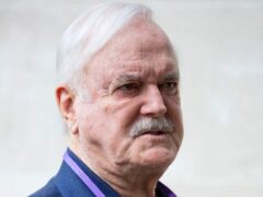 Actor John Cleese arriving at BBC Broadcasting House ahead of his appearance on The One Show in London.