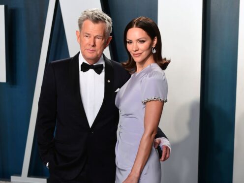 David Foster and Katharine McPhee (Ian West/PA)