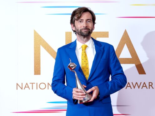 David Tennant has criticised the Government over plans to require broadcasters to make ‘distinctively British’ programmes (Ian West/PA)
