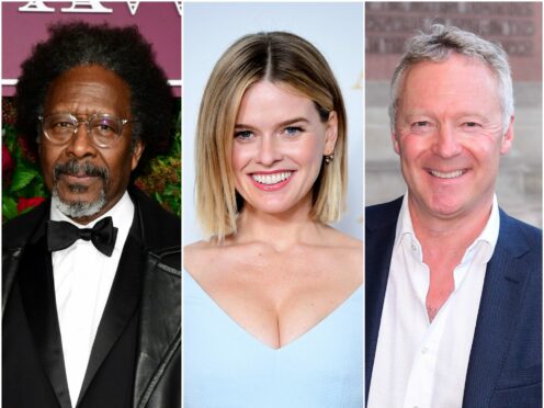 Clarke Peters, Alice Eve and Rory Bremner are supporting the charity service (Ian West/PA)