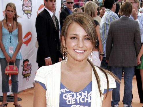 US actress Jamie Lynn Spears is to release her memoir later this month (Francis Specker/PA)