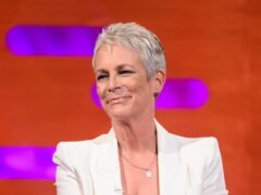 Jamie Lee Curtis only celebrity to appear at Golden Globes (Matt Crossick/ PA)