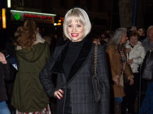 Pussycat Doll star Kimberly Wyatt said Dancing On Ice has been “rehab from having children” (Matt Crossick/PA)