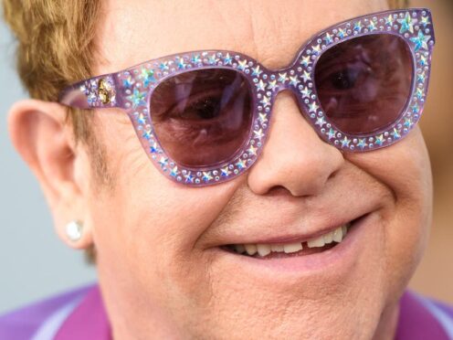 Elton John says its ‘good to be back’ as he returns to the stage in America (Matt Crossick/PA)