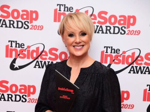 Sally Dynevor said she wants to be ‘an inspiration to older women’ when she appears on Dancing On Ice (PA)