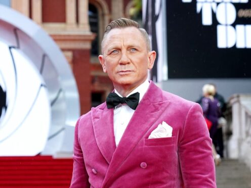 Daniel Craig said he knew there was ‘no going back’ after accepting Bond role (Ian West/ PA)
