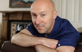 Christopher Brookmyre. Photo Barrie Marshall