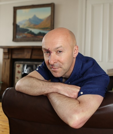 Christopher Brookmyre. Photo Barrie Marshall