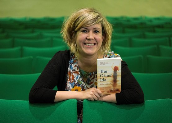 Amy Mason, winner of the 2014 Dundee International Book Prize. Photo by Bob McDevitt