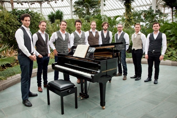 Scozzesi at their debut concert in the Winter Gardens. Photo by Robin Mitchell
