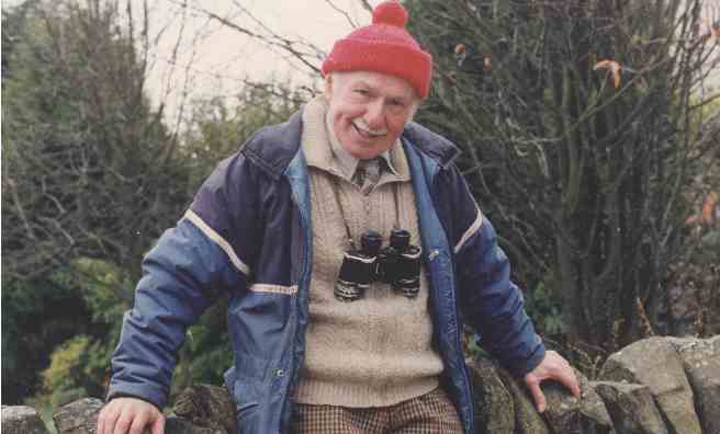 Scots Magazine photographer Barrie Marshall's 1992 photo of Tom Weir, which was taken for The Sunday Post