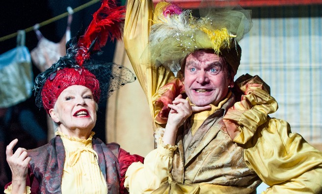 With aunts like these, it's no wonder James ran away in a Giant Peach! Photo courtesy of Dundee Rep