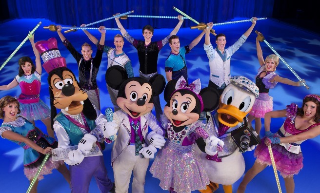 A few of the skating stars from Disney On Ice's Magical Ice Festival