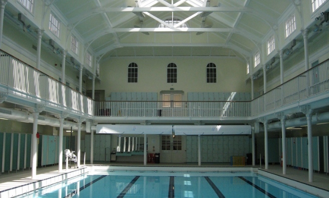 One of Edinburgh's Victorian swimming pools