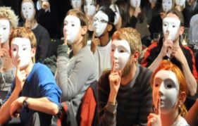 Edinburgh Secret Society - so secretive, masks are sometimes compulsory