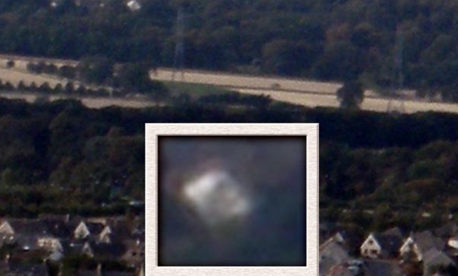 A possible UFO sighting over Gorebridge, near Edinburgh