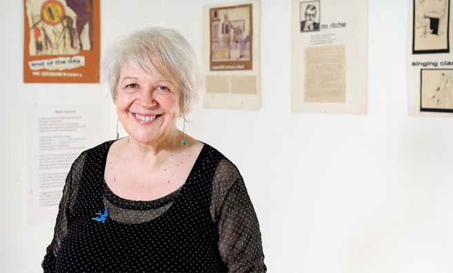 Join Liz Lochhead for a wee dram and poetry session. Image: Herald & Times Group