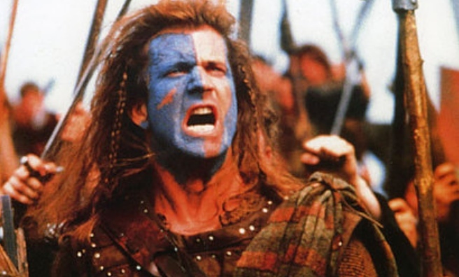 Braveheart - Mel in all his glory!