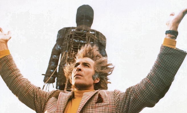 Wicker Man - enough to put anyone off island hopping! Photo by Everett Collection/Rex