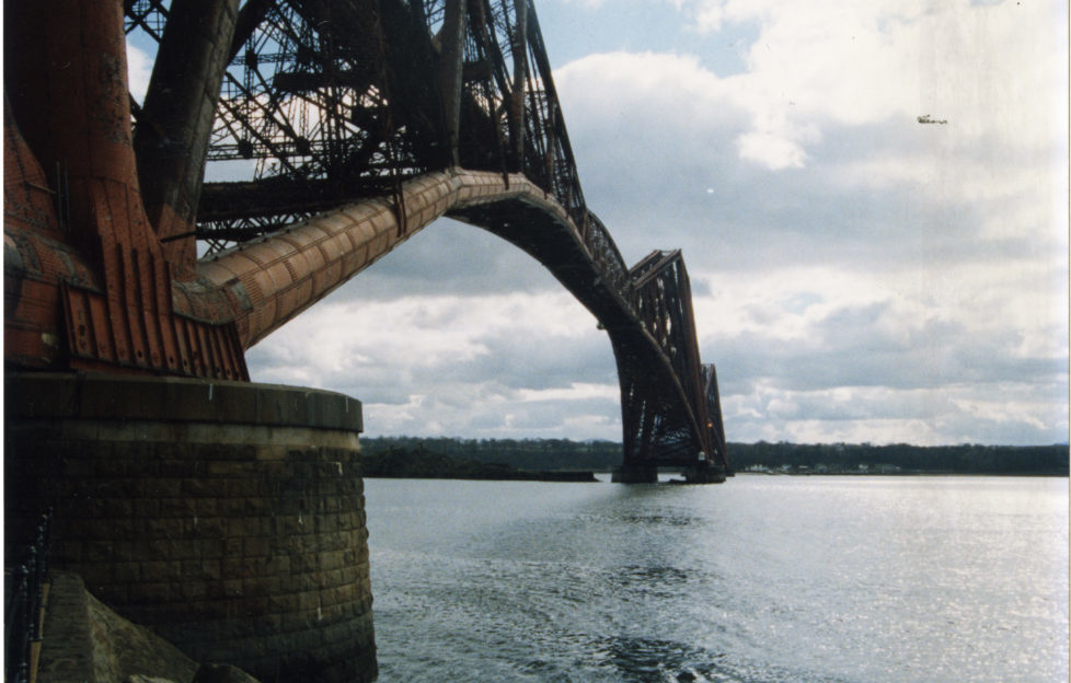 ... and the whole track across the Forth was renewed between 1992 and 1995