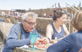 The iconic Lunch At The Harbour is a must-do at Crail Food Festival